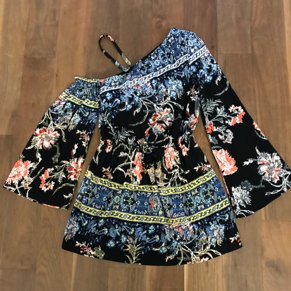 NWOT Free People Modern Nomad Boho Mini Dress - XS - Picture 3 of 6